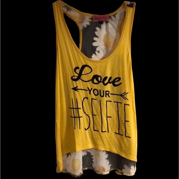 Sugar High Tops - Sugar High “Love My Selfie”‎ Tank